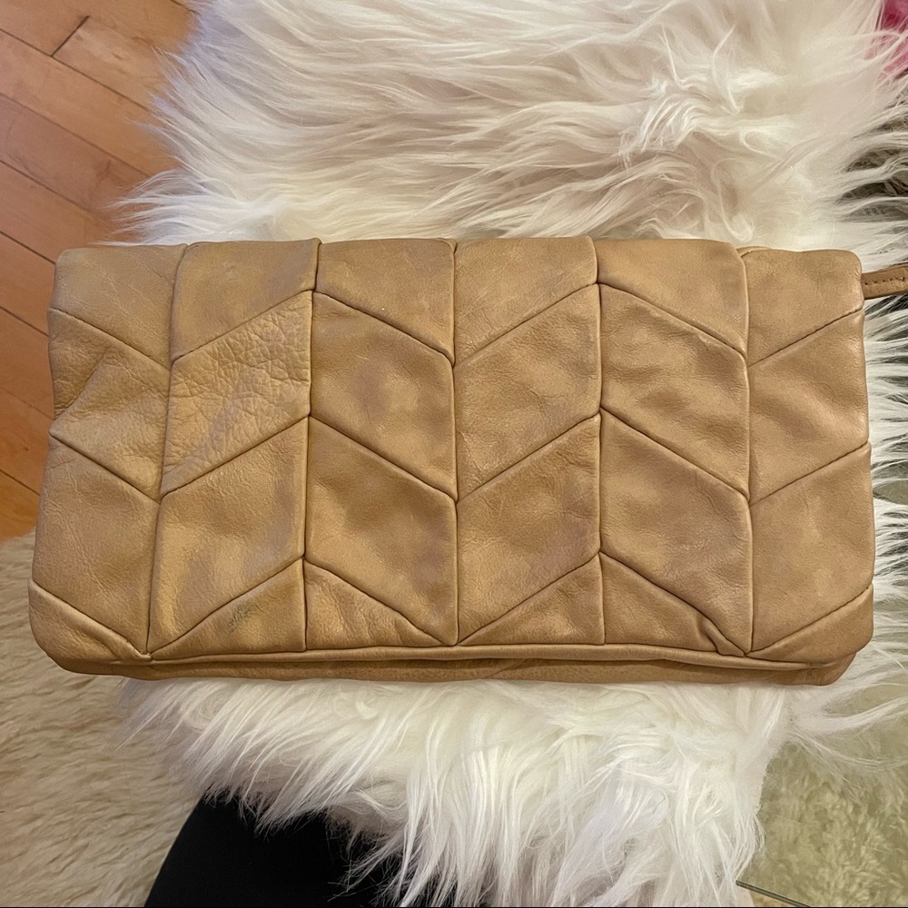 Sabina New York Leather Clutch
